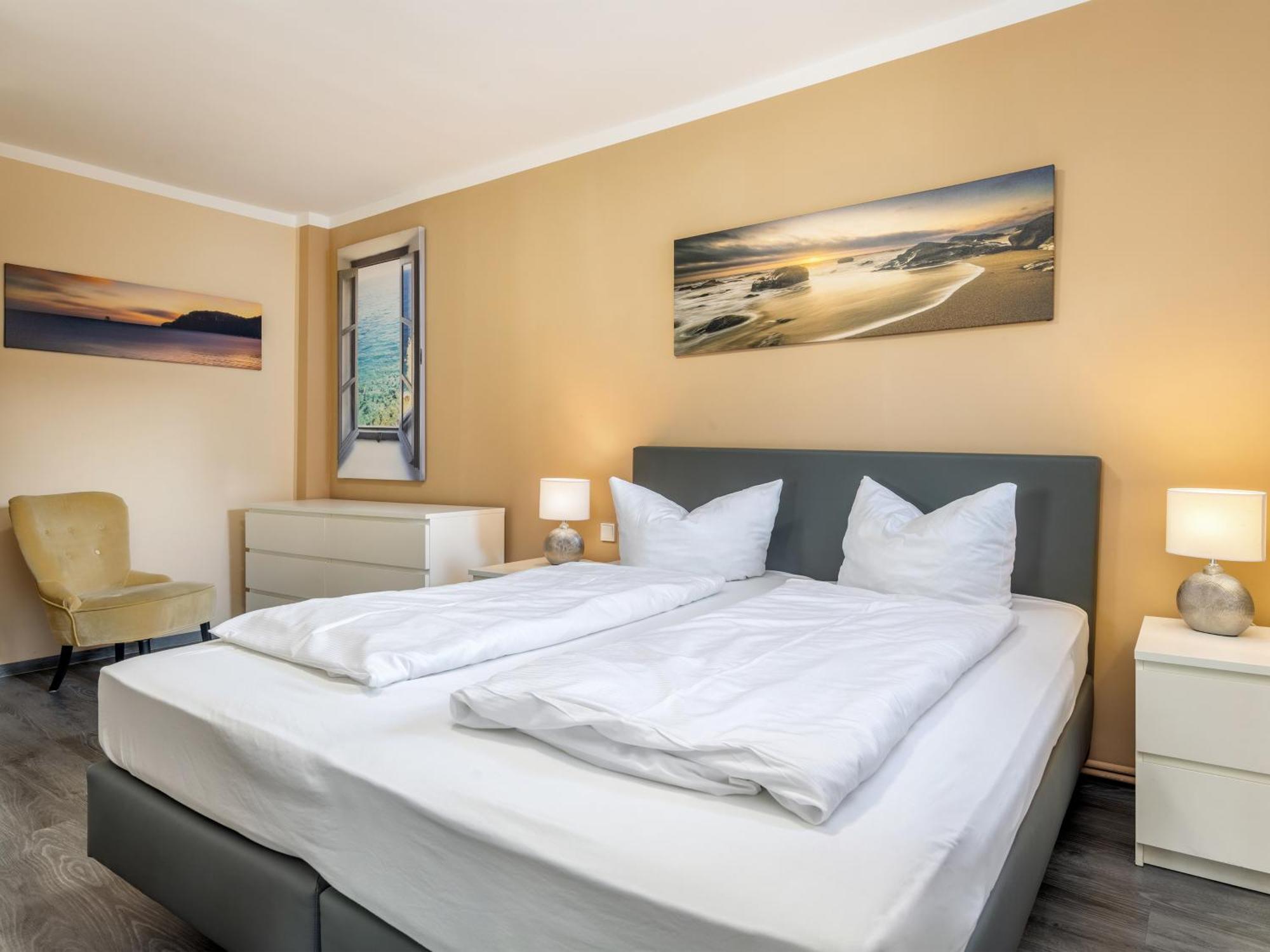 Ferienwohnung Strandlaeufer In Der Residenz Clara Sophia Binz Dış mekan fotoğraf