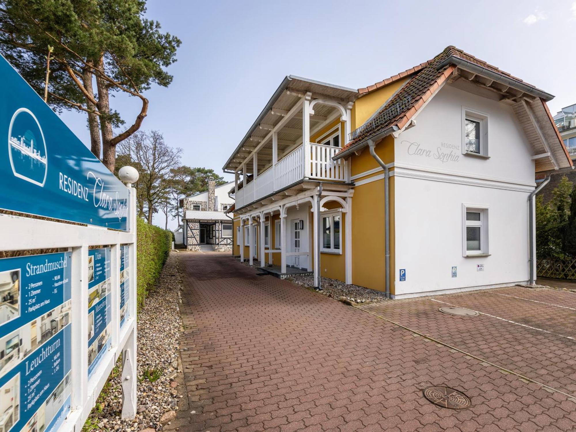 Ferienwohnung Strandlaeufer In Der Residenz Clara Sophia Binz Dış mekan fotoğraf